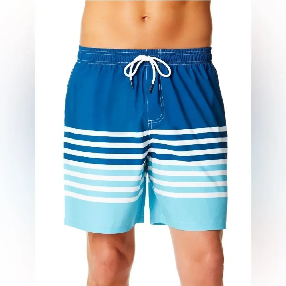 Chaps‎ Men's Swim Trunks with UPF50+